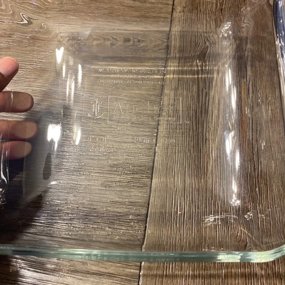Anchor Hocking Glass Casserole Baking Dish 8